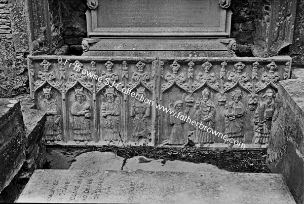 STRAIDE ABBEY WITH MICHAEL DAVITTS GRAVE (DIED 20.5.09)